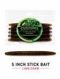 5 inch stick bait Lava Craw